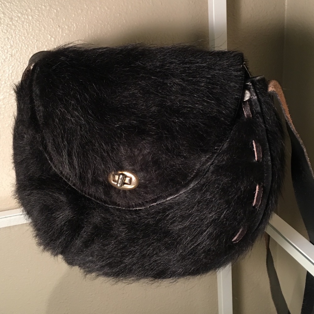 Real Cow Hide Cross Body Bag